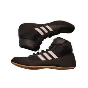 Adidas HVC Wrestling Black White Shoes Men's Size 6